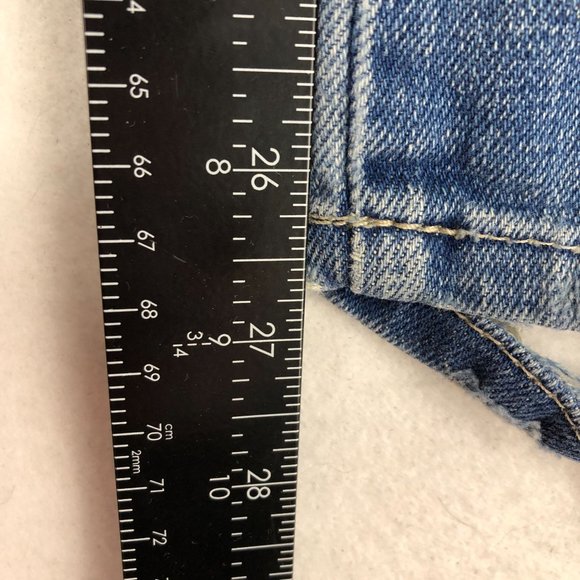 James Jeans Women's Size 26 James Twiggy Ankle Distressed Blue Skinny Jeans USA - Picture 7 of 13